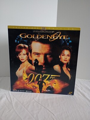 James Bond Goldeneye 007, THX Laserdisc Dolby Digital AC-3 Multi Audio Free  Ship