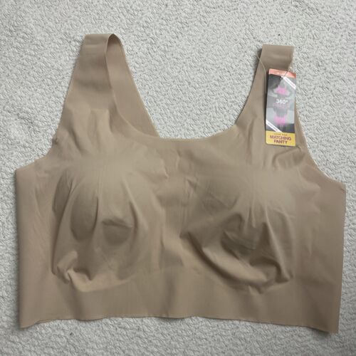 Bali Comfort Cool Comfort Bra bralette 3XL Nude Pull-Over nude NEW plus Size