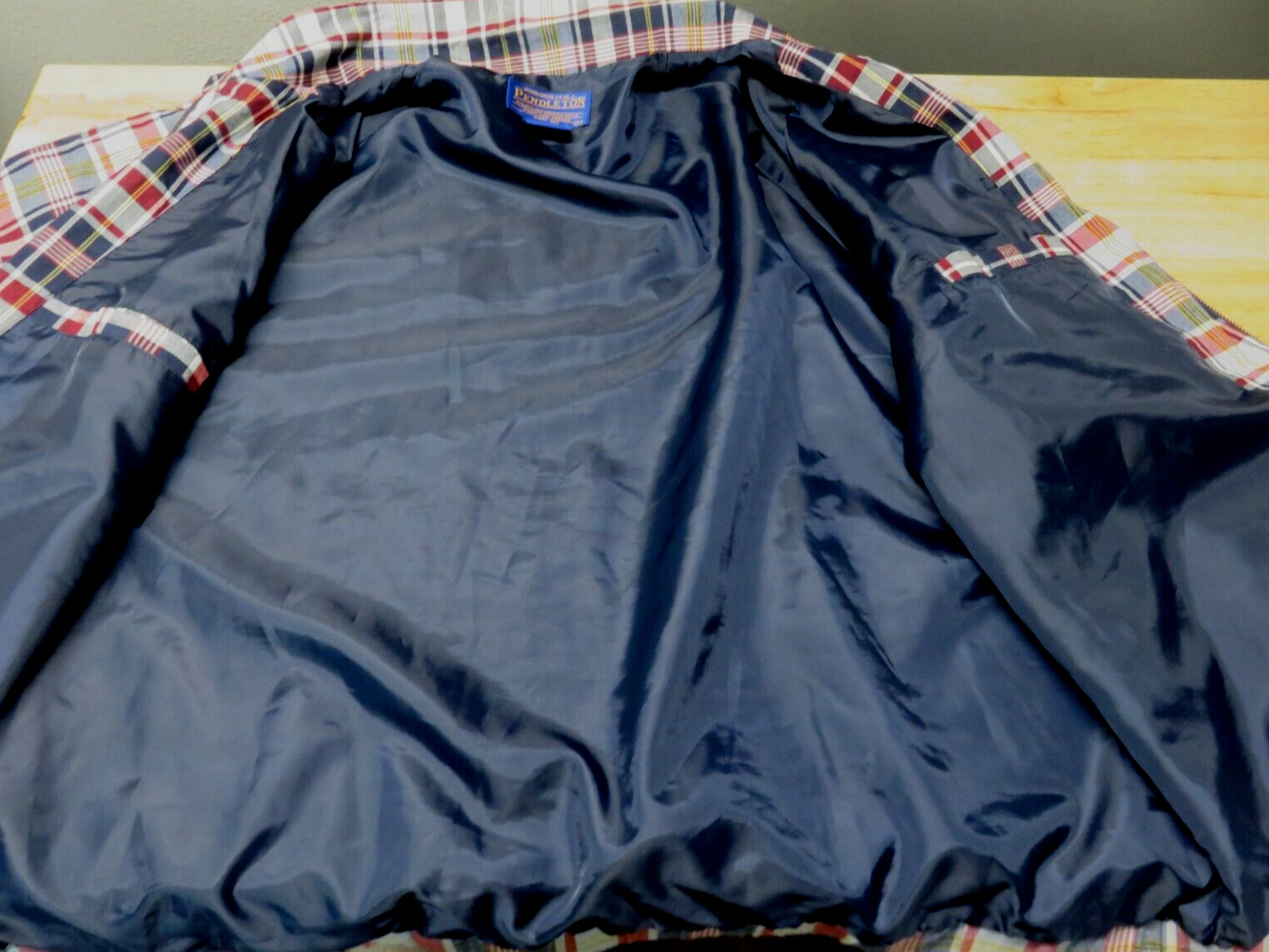 Pendleton Full Zip Jacket Mens Size XL Cotton Mul… - image 14