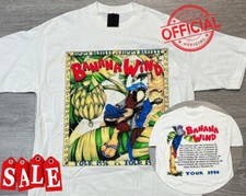 Vintage 1996 Jimmy Buffett Banana Wind Tour Shirt GG8364