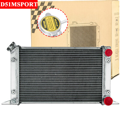 3 Row Aluminum Radiator For VW Scirocco Pro Stock Style 51965 60201 80104N