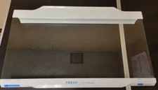 OEM Frigidaire Refrigerator Crisper Drawer Cover 5304529490 for FFTR1814WW2 USED