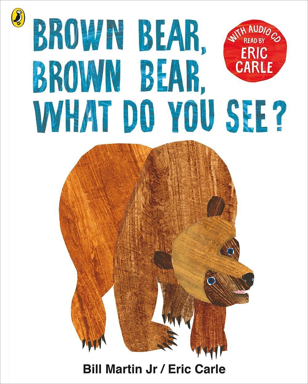 Thumbnail - Brown Bear, Brown Bear, What Do You See? Book + Cd, Eric Carle