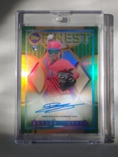 2022 Topps Finest Flashbacks Bryson Stott RC Rookie Gold Auto /15 Phillies