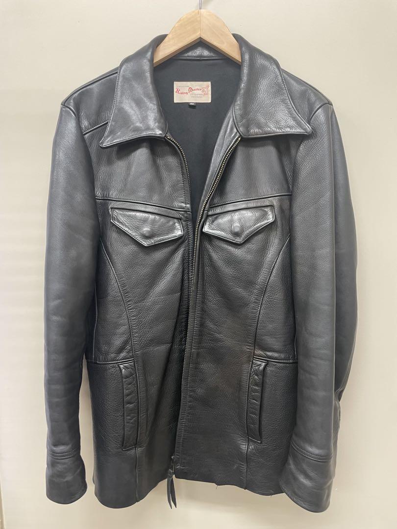 Y2 Horse Leather Blouson Jacket - Durable Stylish Single Rider - New