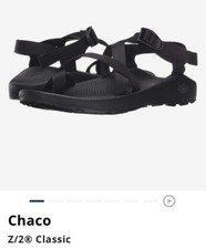 CHACO Chacos men's Z/2 Classic Strappy Hiking Sandals sz 12 Black