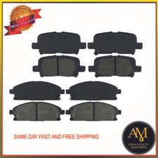 Brake Pads Full Set Front & Rear Fits Acura MDX 2003-06