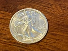 1/10 Oz 0.999 SILVER WALKING LIBERTY ROUND SUNSHINE MINT