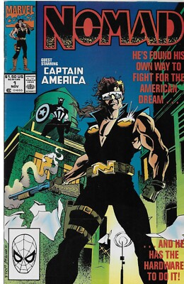 Nomad (Vol.1) No.1 / 1991 Captain America / Fabian Nicieza & James Fry III