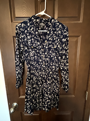 angie shirt dress Angie Tiered Long Sleeve Cotton Swing Shirtdress (Women)