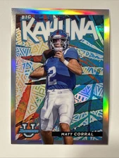 2021 - 22 Bowman University Football Matt Corral  Big Kahuna Case Hit TBK-4