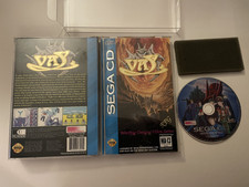 Vay (Sega CD, 1994) Complete / CIB W/ Map & Reg Card, Authentic, Tested, U.S.