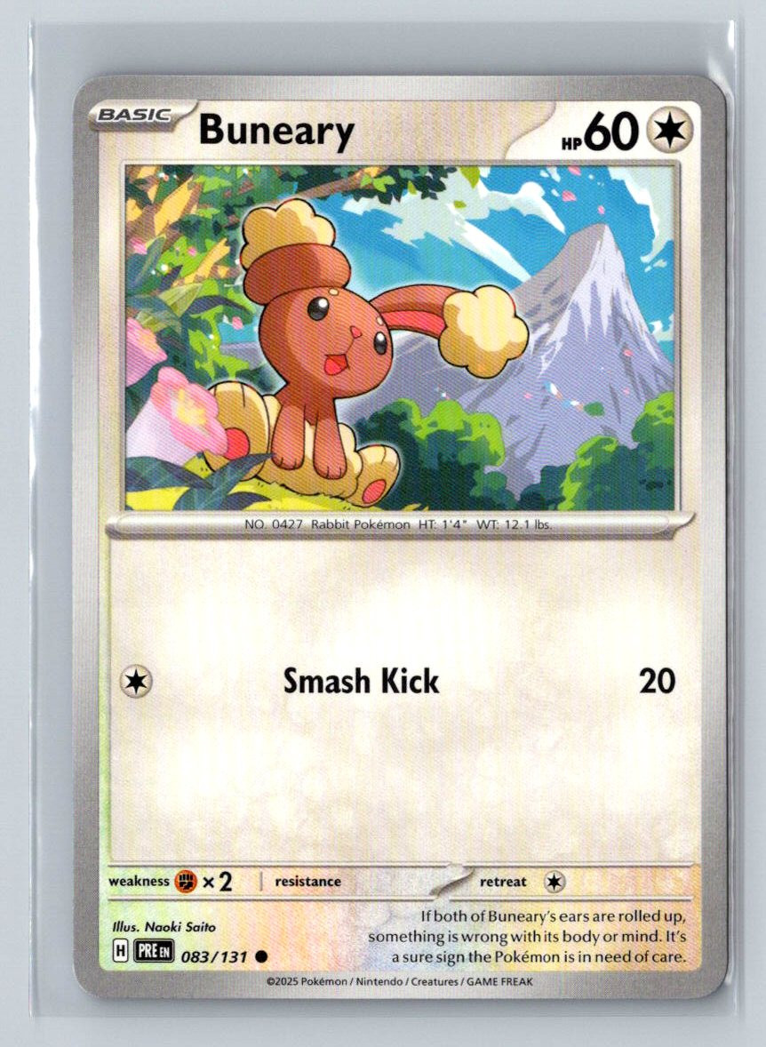Prismatic Evolution #83/131 Buneary