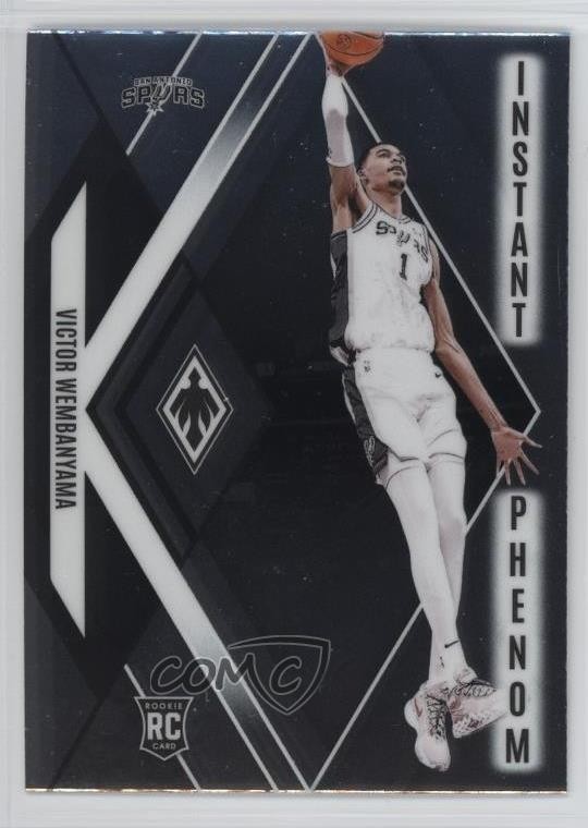 2023-24 Panini Phoenix Instant Phenom Victor Wembanyama #13 Rookie RC