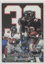 1999 Flair Showcase Jamal Anderson #35 2k3