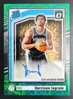 2024-25 Panini Optic #338 Harrison Ingram RC - Green International AUTO /25 AA61