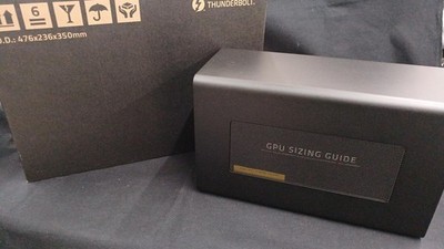 Razer Core X Chroma GPU Enclosure ThunderBolt3 RC21-0143 Graphic Board Box Used
