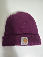 Carhartt Toddler Acrylic Beanie Burgundy One Size