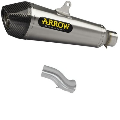 Slip-On Auspuff ARROW X-Kone Genehmigt Für Ducati 821 Hyperstrada 2013-2015