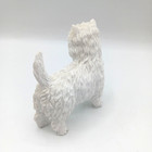Westie Figurine Hand Painted Resin Statue 1991 — photo 3