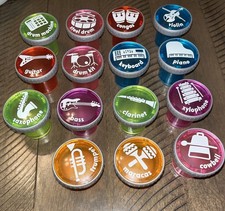 Fisher Price ROCKTOPUS Think  Learn 15 Replacement Musical Instruments B3