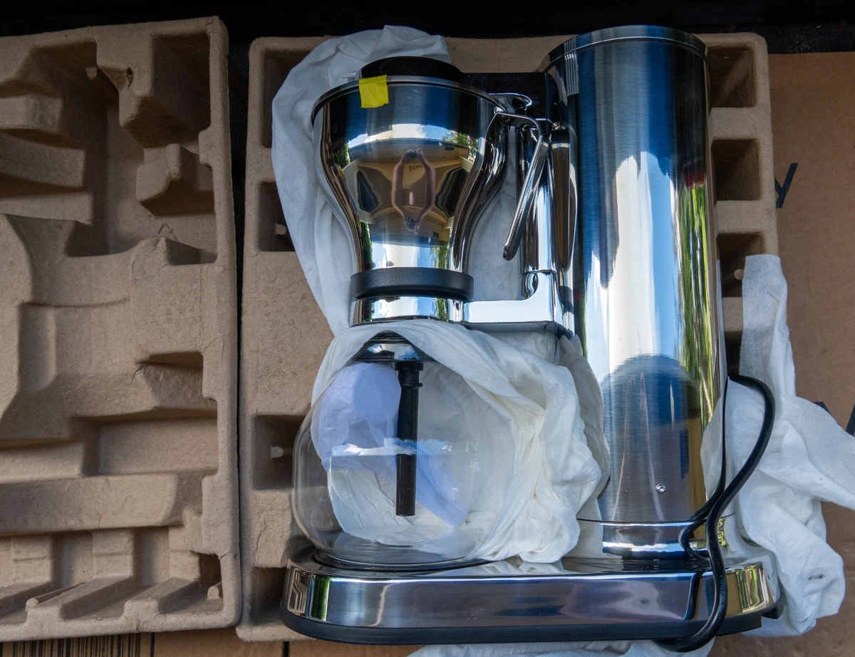 Cafetera eléctrica de goteo Aarke jarra de vidrio de acero inoxidable