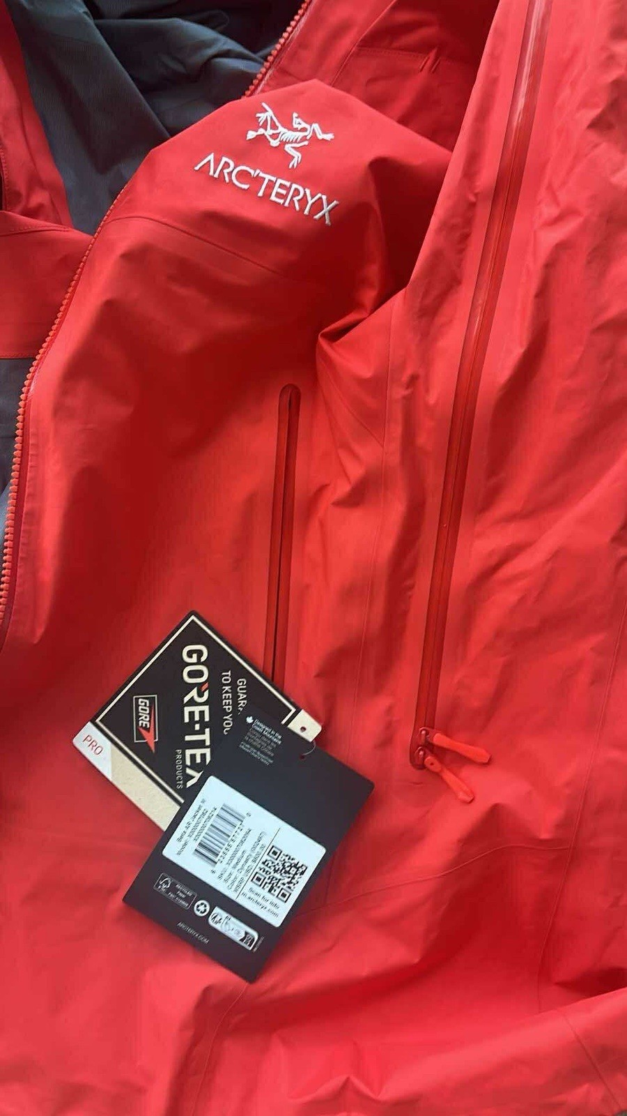 Arc'teryx Beta AR Men's Jacket M Red GORE-TEX PRO Waterproof Outdoor Shell thumbnail 2