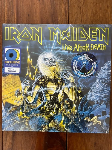 Iron Maiden Live After Death 40th Anniversary (Walmart Excl Blue Yellow Vinyl)