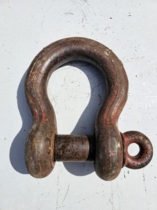 CROSBY 35 TON WLL 2" SCREW PIN SHACKLE / CLEVIS MADE IN USA