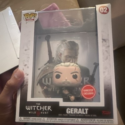 Funko Pop! Games #02 Geralt The Witcher GameStop Exclusive Vinyl Figure