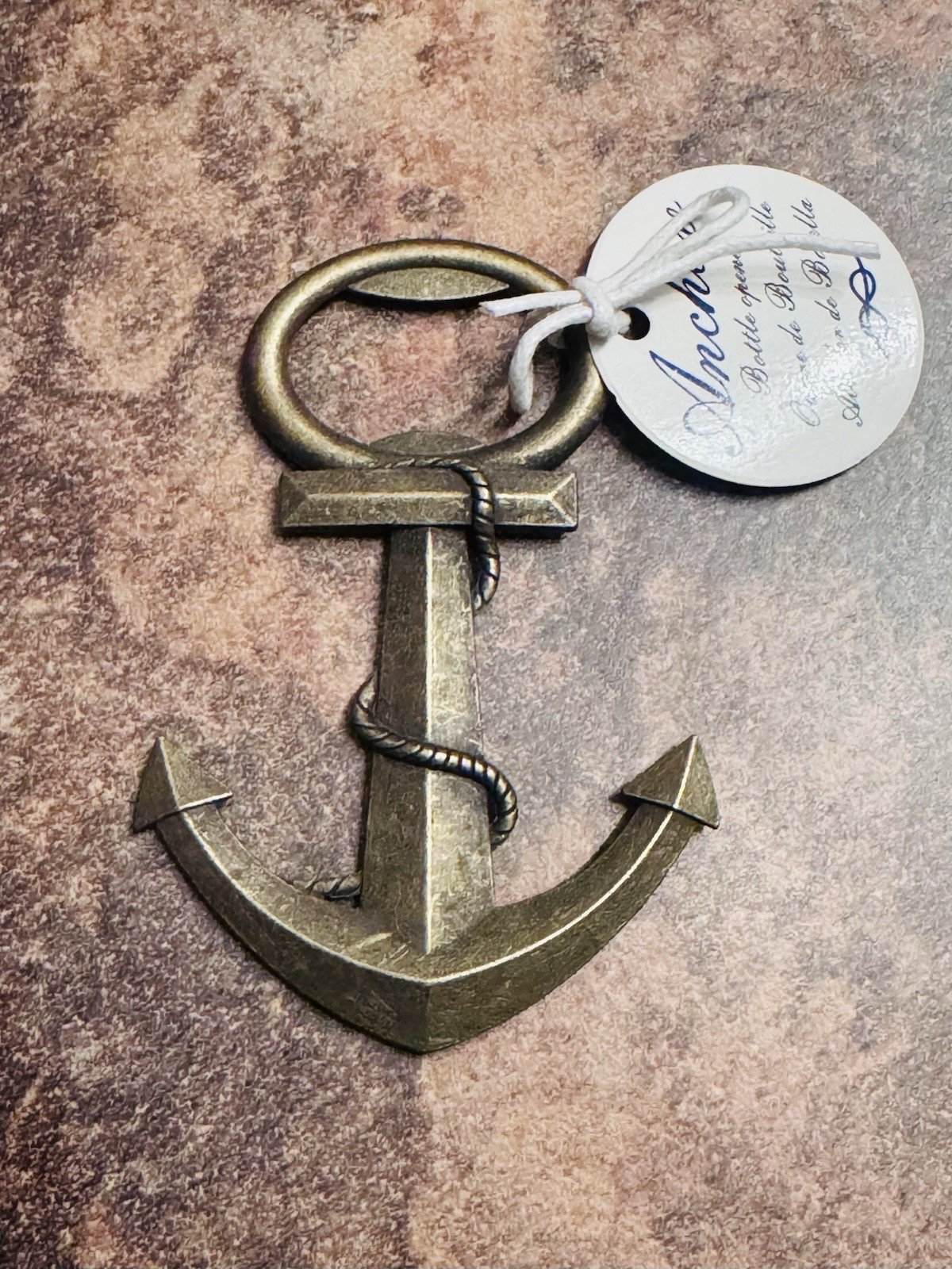 Metal Anchor Bottle Opener