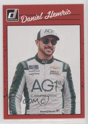 2023 Panini Donruss NASCAR Retro 1990 Red 45/299 Daniel Hemric #162 7ba