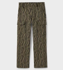 DU.LUTH Men's DuluthFlex Fire Hose Relaxed Fit Cargo Work Pants, Thatch Green Du