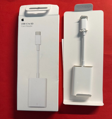 Original Apple USB-C auf SD Card Adapter A2082 für iPhone Macbook iPad MW653ZM/A