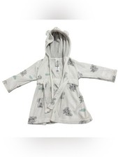 Carter's Just One You White Terry Baby Koala Bath Robe 0-9M