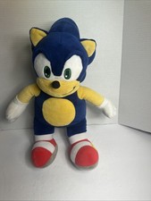 Sega Sonic the Hedgehog 2016 Build A Bear 18" Plush