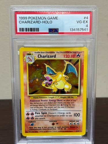 Charizard 4/102 Base Set Holo