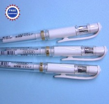 Uni Ball UM 153 Signo Broad Point Gel Pen 3 Count Pack of 1 White