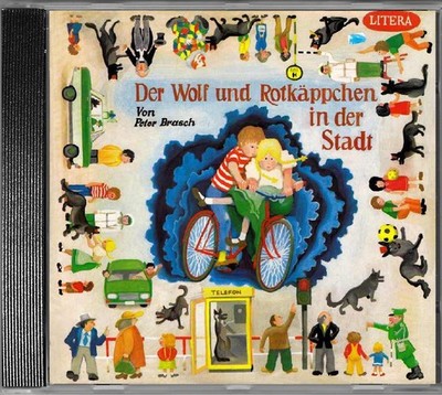 Der Wolf und Rotkäppchen in der Stadt - Audio-CD  (Litera DDR)