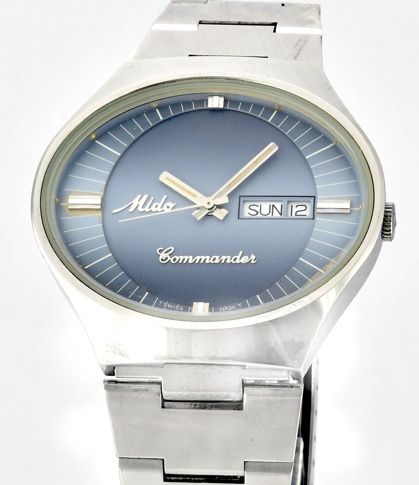 Mint MIDO Commander Automatic Day Date Stainless … - image 7
