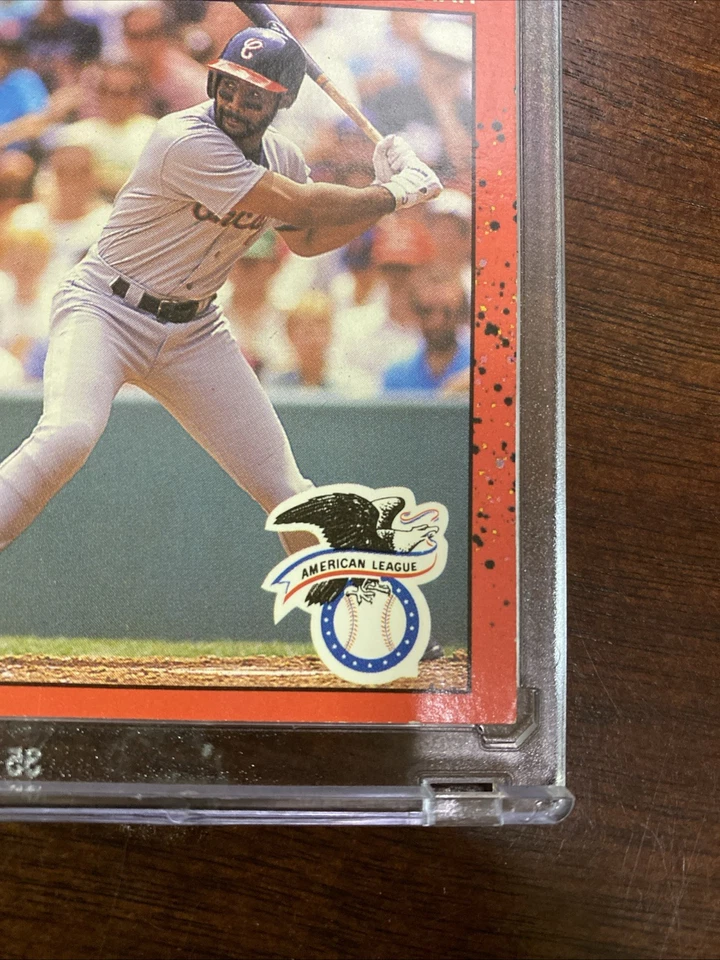 Tarjeta Donruss Harold Baines All Star 1990 error cuádruple - extremadamente rara Foto 4 de 4