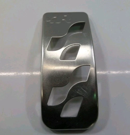 Cubierta de pedal de gas de aluminio OEM 04 VW MK4 Golf R32 sin goma ENVÍO PRIORITARIO GRATUITO Foto 3 de 3