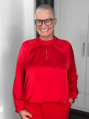 MILANO ITALY - Bluse Ruby / rot - Bild 1 von 4