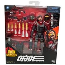 GI joe Classified Series Iron Grenadiers Metal-Head 6  Action Figure 2024 Hasbro