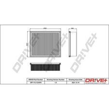 ORIGINAL® Dr!ve+ Luftfilter für Renault CLIO II ESPACE IV LAGUNA II LAGUNA II