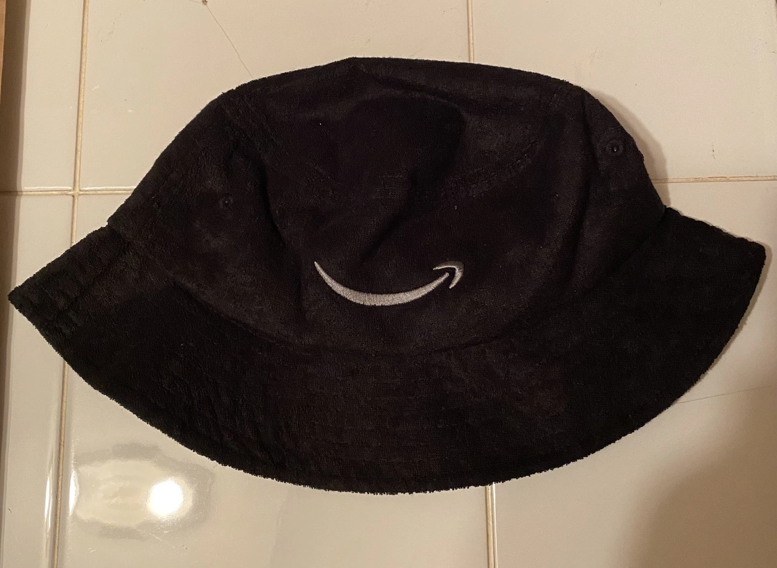 Amazon One Size Employee Bucket Sun Hat Black