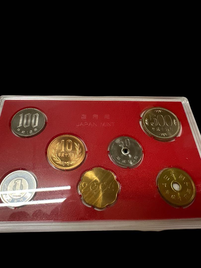 日本貨幣未使用 【MINT SET 】1998年• 2000年 6個　MS3 Japan 1998 6 Coins Mint Set + Year of Tiger Silver Medal