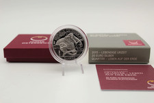 PRAGER: Österreich, 20 Euro 2015, Quartär-Leben auf der Erde, Silber [H92]#k