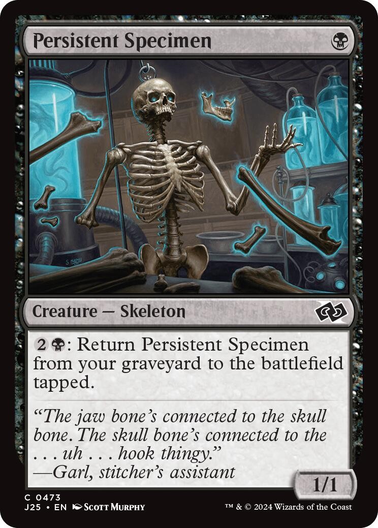 Persistent Specimen - 473 - NM - Common - Foundations Jumpstart-Magic