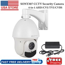 1080P 1920TVL Security Camera Wired Dome 4-in-1 CCTV AHD/TVI/CVI/Analog for DVR